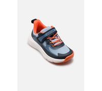 Geox Scarpe Sportive da Bambino PRO-Ran J65P7F,Blu Navy Arancione,A Strappo, Ergonomiche,Ammortizzate (Blu Navy Arancione, Sistema Taglie Calzature EU, Adolescente, Numero, Media, 31)