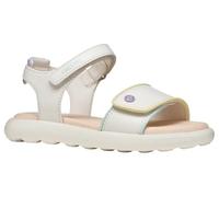 Geox J Sandal Puffypop Gi, Bianco/Multicolore, 37 EU