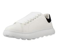 Geox J PUFFYPOP Girl A - Scarpe da Ginnastica Bambina, White/Black,