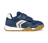 Geox J RANN-E Boy A Sneaker, Navy/LT Avory, 34 EU