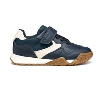 Geox J Rann-e Boy, Scarpe da Ginnastica, Navy Lt Avory, 38 EU
