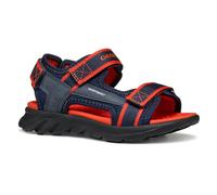 Geox J Sandal AIRADYUM BO, Navy/Red, 39 EU