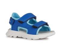 Geox Bambino J Airadyum BO Sandal, Royal Lt Blue, 36 EU