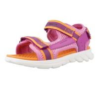 Geox J Sandal AIRADYUM GI, Fuchsia/Orange, 37 EU