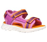 Geox J Sandal AIRADYUM GI, Fuchsia/Orange, 39 EU