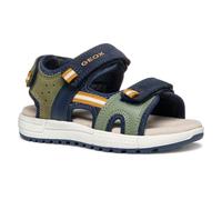 Geox J Sandal ALBEN Boy, Sage/Navy, 33 EU