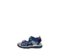 Geox J Sandal Android Boy Sandali a punta aperta, Bambini e ragazzi, Multicolore (Navy/Multicolor), 28