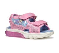 Geox J Sandal CIBERDRON G, Pink/Lt Sky, 36 EU