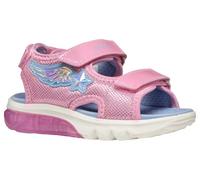 Geox J SANDAL CIBERDRON G - Sandalo Bambina, Pink/Lt Sky,