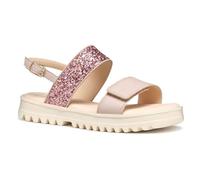 Geox J SANDAL CORALIE GIR - Sandalo Bambina, Lt Rose,