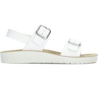 Geox Women's J Sandal Costarei Gi, bianco, 35 EU