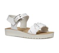 Geox J Sandal COSTAREI GI, White, 34 EU