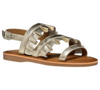 Geox J Sandal EOLIE Girl, Platinum, 38 EU
