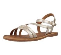 Geox J SANDAL EOLIE GIRL - Sandalo Bambina, Platinum,