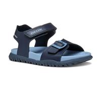 Geox J Sandal FUSBETTO BO, Navy/Dk Sky, 36 EU