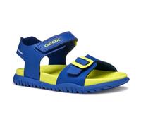 Geox J Sandal FUSBETTO BO, Royal/Fluo Yellow, 25 EU