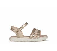 Geox J Sandal Haiti Girl, Sandali Bambine e ragazze, Bronzo (Platinum), 32 EU