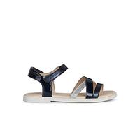 Geox J Sandal Karly Girl, Blu Navy C 4002, 28 EU