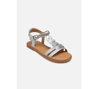 Geox J Sandal Karly Girl, Argento 1, 27 EU