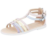 Geox J Sandal Karly Girl, Lt Rose Multicolor 01, 41 EU