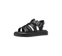 Geox J KODETTE Gir Sandal, nero, 39 EU