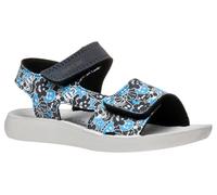 Geox J Sandal LIGHTFLOPPY, Navy/Azure, 33 EU