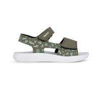 Geox J Sandal Lightfloppy, Verde Militare, 31 EU