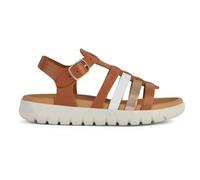 Geox J Sandal Soleima Gir, Donna, Brandy Copper, 38 EU