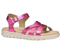 Geox J Sandal SOLEIMA Gir, Fuchsia, 38 EU