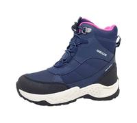 Geox J Sentiero Girl B AB, Caviglia Barca, Navy Fuchsia, 29 EU