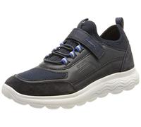 Geox J Spherica Boy D, Sneakers Bambini e ragazzi, Blu (Navy/Royal), 34 EU