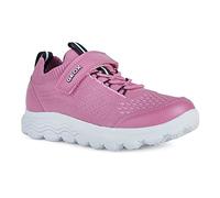 Geox J Spherica Girl B, Sneakers Bambine e ragazze, Rosa (Fuchsia), 37 EU