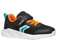 Geox J SPRINTYE Boy A, Scarpe da Ginnastica, Black/Lt Blue, 29 EU