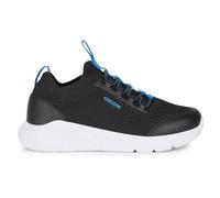 Geox J Sprintye Boy A, Scarpe da Ginnastica, Nero Lt Blue, 24 EU