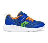 Geox J SPRINTYE Boy A Sneaker, Royal/ARANGE, 30 EU