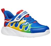 Geox J SPRINTYE Boy Sneaker, Multicolor/Royal, 33 EU, Multicolor Royal, 33 EU