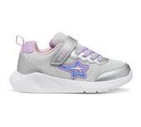 Geox J SPRINTYE Girl A Sneaker, Argento/Lilac, 35 EU