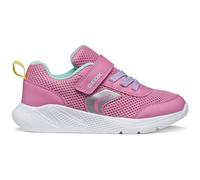 Geox J SPRINTYE Girl B Sneaker, Pink/WATERSEA, 33 EU