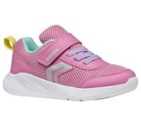 Geox J SPRINTYE Girl B Sneaker, Pink/WATERSEA, 34 EU
