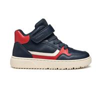 Geox Scarpe da Ginnastica J Theleven Bambino Marina Rossa (Blu Navy/Rosso) 36 EU