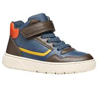 Geox J THELEVEN Boy Sneaker, Marrone/Blu Navy, 34 EU, Brown Navy, 34 EU