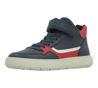 Geox J THELEVEN Boy Sneaker, Navy/Red 33 EU, Marina Rossa, 33 EU