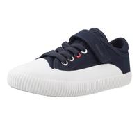 Geox J TIPPESTE Boy B Sneaker, Navy/White, 29 EU