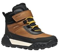 Geox J Trekkyup Boy B ABX, Stivale alla Caviglia, Lt Brown Black, 34 EU