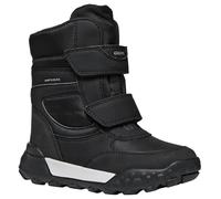 Geox J TREKKYUP Boy B ABX, Scarpone da Neve, Black/Silver, 26 EU