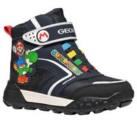 Geox J TREKKYUP Boy B ABX, Scarpone da Neve, Navy/Black, 34 EU