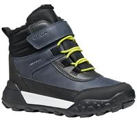 Geox J Trekkyup Boy B ABX, Stivale alla Caviglia, Navy Lime, 30 EU