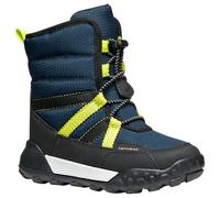 Geox J Trekkyup Boy B ABX, Stivale alla Caviglia, Navy Lime, 35 EU