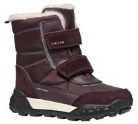 Geox J Trekkyup Girl B Ab, Stivale alla Caviglia, Dk Burgundy, 25 EU