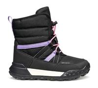 Geox J Trekkyup Girl B Ab, Stivale alla Caviglia, Lilla Nera, 25 EU